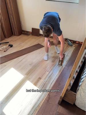 making @GABBY DOLECHEK’s closet bigger and laying hardwood floors in our bedroom #bedroomrenovation #bedroomrenovation #homerenovation #tearitdown #wallremoval #hardwoodfloors #engineeredhardwood #DIYproject #floorinstallation #homeimprovement #interiordesign #renovationideas #renovationproject #renovationlife #openconcept #diyrenovation #woodfloors #flooringinstall #modernhome #remodeling #beforeandafter