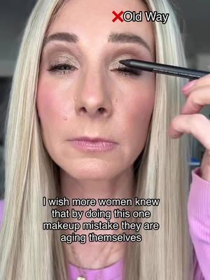 Someone had to say it🫣Black eyeliner isn’t something you have to stop wearing as you age…. AND…… ‼️It’s not about having to give up the makeup looks you love as you age, it’s just tweaking placement a little‼️ SAVE THIS & FOLLOW ME for makeup tips made for women with maturing skin. I make makeup fun again💄 PSA: It’s not that black eyeliner is bad🚫it’s that overlining the eyes as we age can cause our already aging eyes to look a lot more heavier and droopy. Instead applying black (or brown if your prefer-really any color) with this new method…gives the eye a lighter more lifted look. PLEASE READ👇🏼 💄‼️If you have sensitive eyes-you are not drawing on the waterline. You are using a creamy eyeliner and drawing on the lashes and higher in between so it should still work for you. I have very watery eyes and this doesn’t bother them. The “old way” is how I used to wear my liner😉 I choose to wear my eyeliner differently now that I am 43. Product used: @urbandecaycosmetics eyeliner (perversion) 24/7 waterproof eyeliner pencil Would you try this??👇🏼👇🏼 All my makeup products I use are linked in my LTK store at laurenlhale #eyelinertutorial #blackeyeliner #over40 #maturebeauty #womenover40 #womenover50 #makeupformatureakin #maturemakeuptips #agingbackwards #agingbeautifully #50andover #middleagedwoman #over50makeup #over40makeup #makeupover40 #thisis40 #momsover40 #momsofteens #eyelinertips 