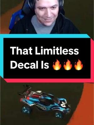 You know I gotta rep the official @Limitless 💙 decal whenever I play Rocket League! ♾️😎♾️ Feel like it confuses oposing teams if I’m on orange but my car is blue 😅 Also, I hear it boosts your performance by however much you need it to 🤩 (not scientifically proven, but also not disproven)  #BeyondLimits #RLCS #SSA #RESPAWNRecruits #twitchstreamers #TwitchGaming #TikTokGamingClips 