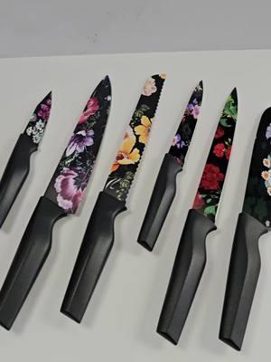 #astercook #knifeset #flowers #kitchenware #floral #kitchen #cute #pretty #ConSantanderConecto 