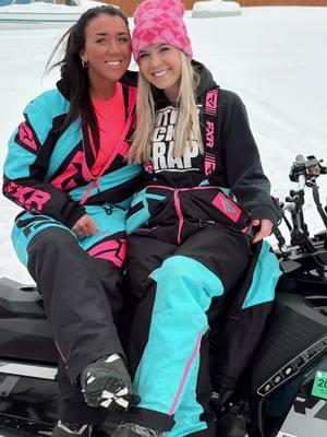 braaaapin with ma bestie 😋❄️ #upperpeninsula #michigan #snowmobiling #braap #munising #sledgirlz #yoop #fyp @Callie Norton 