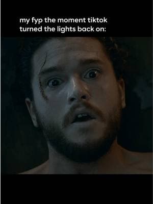 #tiktok hitting us with that uno reverse. #GameOfThrones #HBO #TikTokBan #JonSnow #KitHarington