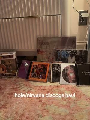 i havent posted a haul in so long #kurtcobain #courtneylove #holeband #hole #courtneylovecobain #nirvana #funko #cds #cdcollection #recordcollection #grunge #riotgrrrl #foryoupage 