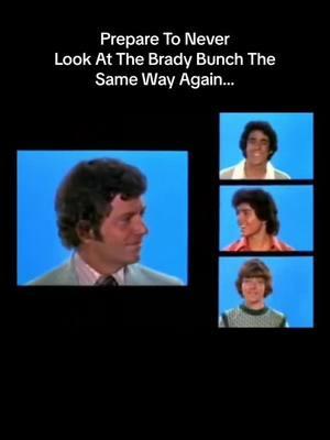 They Were Like If We Don’t Talk About It Maybe They Won’t Notice And They Were Right It Took Me 40 Years…. #TheBradyBunch #GenX #GenxNostalgia #70stv 