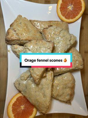 Make orange fennel scones with me! 🍊#fyp #foryou #foryoupage #momtok #MomsofTikTok #viral #trending #sweettreat #scones #oragescones #orangefennelscones #baking #sweet #italian #Foodie #FoodTok 