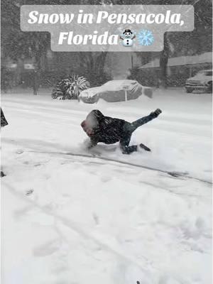 Snow Day🌨️🩵 #florida #fyp #climatecrisis #wearecooked 