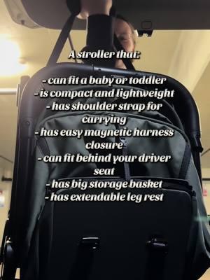 My biggest tip to new parents is to do your stroller research! You want something that checks all your boxes :) @Mompush US has so many great options  #mompushvelo #mompushstroller #mompush 