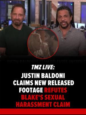 Raw #ItEndsWithUs scene released! #JustinBaldoni claims it refutes #BlakeLively's sexual harassment claim. Harvey and Charles break it down on #TMZLive.