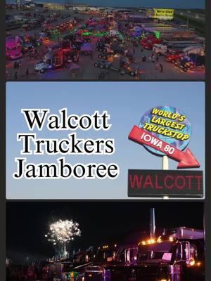 We had a blast at the 2024 Walcott Truckers Jamboree! Mark your calendars and get ready July 11th-13th, for an unforgettable experience!🚛🎉✨️ #iowa80truckstop #worldslargesttruckstop #walcotttruckersjamboree #trucking #truckers #truckersjamboree #antiquetrucks #truckinghistory