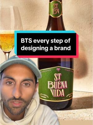 Here’s how to design and brand and the BTS. Six months of work designing and launching a brand in a few minutes #branding #design #cpg 