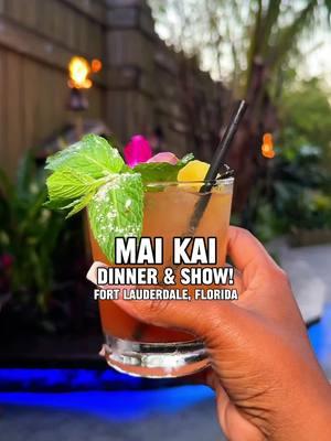 @the_maikai_restaurant is the perfect date night spot! 😍 🌺 Transport to Hawaii right here in Fort Lauderdale! 🌴 From the bold Polynesian flavors to award-winning tiki cocktails, Mai-Kai is the ultimate escape. 🍹✨ Watch fire dancers, explore lush gardens, and indulge in dishes that transport your taste buds straight to the islands. 🌊🔥 #FloridaEats #FortLauderdaleDining #FoodieFindsFortlauderdale #FloridaFood #FortLauderdaleFoodie #FloridaCuisine #florida #BlackBloggers #FloridaInfluencers #floridacontentcreator #foodreview #Floridafoodie #FloridaBlogger #FortLauderdaleFood #FoodinFortLauderdale #floridarestaurants #fortlauderdalerestaurants #FortLauderdaleEats #blackfoodbloggers #placestoeatfortlauderdale #fortlauderdalefoodspots #southflorida #southfloridafood #southfloridafood #blackcontentcreator #Miamifoodblogger #floridafoodblogger #dateideas 