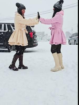 Una cuñada es una hermana que Dios agregó en tu vida! #dancinginthesnow #snowdancechallenge  #snowchallenge 