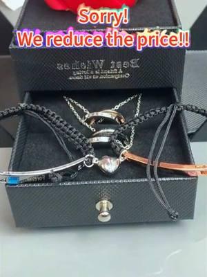 Valentine's Day Couple Jewelry Set with Rose Box, Including Rhinestones Decor Pendant Necklace & Heart Charm Bracelet, Adjustable Jewelry Set for Men & Women, Gift for Couple #heartpendant #heartpendantnecklace #gift #giftideas #jewelry #tiktokshopspringsale #bloomingdeals #dealsforyoudays #tiktokshopholidaydeals #spolightfinds #TikTokShopLastChance #tiktokshopnewyearnewaura #tiktokmademebuyit #rose #flowers 