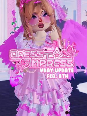 So excited for this new update💗 #dresstoimpress #dti #dtiupdate #dtiquest #gamemode #robloxdresstoimpress #robloxdti #dresstoimpressroblox #dtiroblox #ValentinesDay #valentinesupdate #fyp #trend 