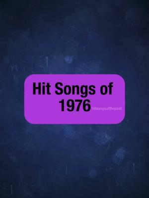 Hit Songs of 1976: #kansas #nazareth #hotchocolate #garywright #stevemillerband #70s #70smusic #1970s #1970smusic #1976 #70svibes #70svintage #70sbaby 