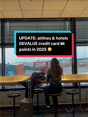 Don't hoard your points😭 they decrease in value over time  airlines and hotel programs raise their points prices without any heads up sometimes🙃 just like AirFrance did this month!  An economy flight to Europe used to be as low as 20,000 points & that has now gone up to 25,000 points  While Business class used to be 50,000 points & has increased now to 60,000 points Earn & burn your credit card points, if not for travelling the world then what are they for? make 2025 the year to book travel *cause u deserve it!* 💅🏼🙂  Follow @joinkudos to learn how to maximise your points & for more travel tips  🫰🏼 How many points have you got? what are you saving them towards? #creatorsearchinsight #joinkudos #flightdeals #traveldeals #flighttips #traveltips #travelcreditcards #creditcardpoints #creditcardsforbeginners #creditcards #traveltiktok #travel #CapCut 