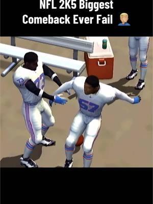 That’s not how it was supposed to go 🤣 #nfl2k5 #nfl2k #madden #maddenclips #nfl #GamingOnTikTok #goviral #fyp #madden25 #Madden24 