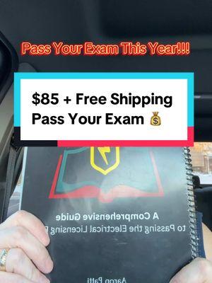 The top rated electrical exam prep book on the market! Available today with free shipping & next day shipping!  #wkhk #whackhack #thebasementking #residentialelectrician #journeymanelectrician #sparkylife⚡️💡 #masterelectrician #electriciansoftiktok #commercialelectrician #sparkylife⚡️ #fyp #book #learn #study 