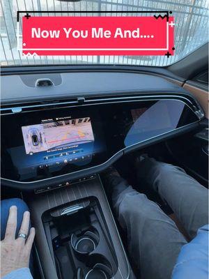 This new #mercedesbenz has a passenger screen with a cool trick! #tflcar 