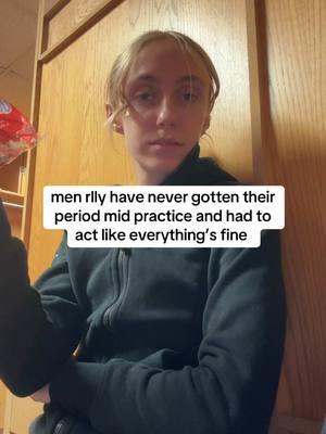 The girls and I were just talking about this today 😖 it’s sickening actually #trackandfield #athlete #femaleathlete #periods #womenathlete #trackpractice #d1 #athletestruggle #girlstruggles 