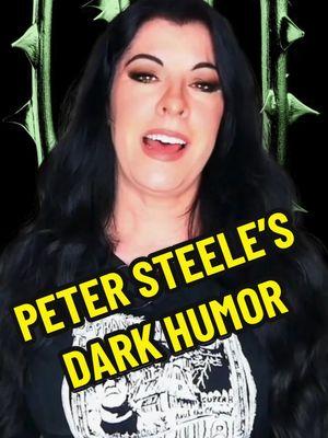 Peter Steele’s Dark Humor - Type O Negative #petersteele #typeonegative #gothicmetal #metal #TON