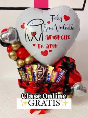 ¡CLASE ONLINE GRATISSS!🙌🏼❤️✅ ¡Descubre cómo transformar simples materiales en regalos impresionantes! 🌹🎈✨ Te invito a ver esta clase online gratuita, donde aprenderás a crear un hermoso arreglo con globos, flores y fresas cubiertas de chocolate. Es el ejemplo perfecto de lo que encontrarás en mi Máster Class San Valentín. ❤️ Si buscas iniciar tu propio negocio de regalos personalizados, ¡este curso es para ti!🎈 🌟 Incluye: ✔ Técnicas paso a paso ✔ Consejos para un acabado profesional ✔ Todo lo que necesitas para empezar a emprender 👉 ¿Listo para aprender? Mira la clase gratuita y enamórate del mundo de los regalos personalizados. 📲 Reserva tu lugar en la Máster Class San Valentín y lleva tu creatividad al siguiente nivel. ¡No te lo pierdas! 💌  #arreglos #foryou #regalos #cursosonline #tips #gratis #clasegratis #sanvalentín #valentines 