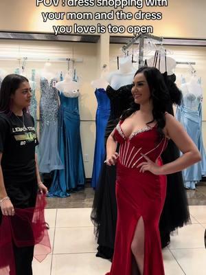 Prom dress shopping with mom. What would you do? 😂 #promdresses #promdress #prom #promlook #prom2025 #promtrends #promtrend #promseason #rpromgirls #formal 