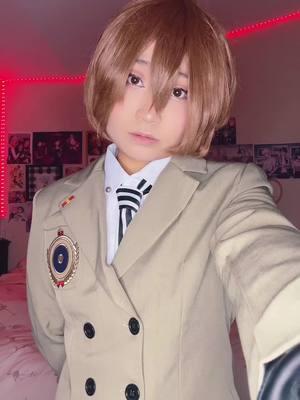 First day of the semester^^ please let my classes be actually difficult this time I’m so bored😭😭😭 #hanhanwashere #persona5 #persona5cosplay #akechigoro #akechi #p5 #p5r 