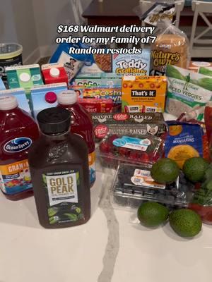 Balance … right … haha #groceryhaul #grocerydelivery #sahm #grocery #walmart #walmartdelivery @Walmart 