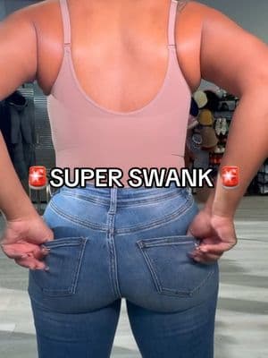 🚨SUPER SWANK JEANS🚨 SAME STRETCH - SAME FIT - SAME LOVE FOR THE WORLDS STRETCHIEST JEANS 👖❤️‍🔥   YOU WONT REGRET MAKING THE CHANGE TO A BETTER JEAN.  #fyp #fashiontiktok #fashion #women #ladies #fit #jeans #musthave #swank #swankaposh #swankjeans 