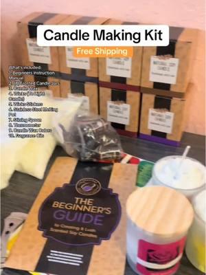 This candle making kit is perfect #candlemakingkit #howtomakecandlesathome #candlemaker 