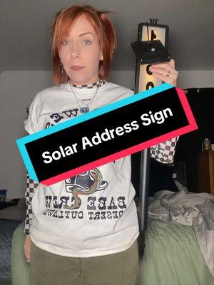 I need one more to put the street name!! #solarlight #address #addresssign #solarhousenumber #solarhousesign #solarhouselight #lightupaddresssign #addresssign 