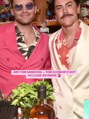 Are #tomsandoval and #tomschwartz from #vanderpumprules not as close anymore post closing their restaurant #schwartzandsandys ?! 🚨 #tomandtom #vpr 