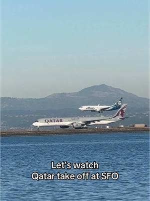 Qatar at SFO #qatar #sfo #airplane #plane #airport #qatarairways #fy #fypforyoupage #planelover #lifeofabusymom #pria 