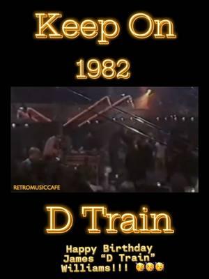 #KeepOn #DTrain #Soul #RNB #Pop #Classic #retromusiccafe #Oldschool #80s #GenX #FYP