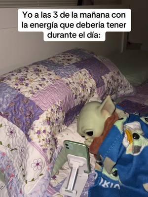 Soy ✨✨🤣🤣🤣 #dormir #trasnocho #humor #babyyoda #badbunny #contenido #despertar #energia 