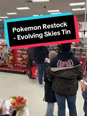 First time finding #evolvingskies in the wild  #pokemon #pokemoncards #pokemontiktok #pokemoncommunity #pokemontcg #pokemonpulls #pokemonswordandshield #fusionstrike #chillingreign #target #restock 