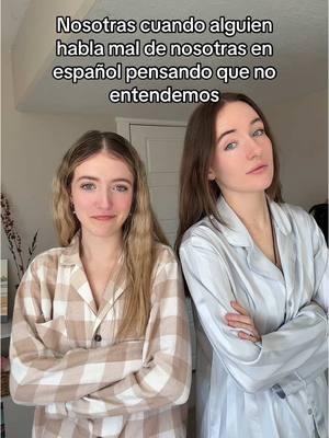 Buen intento, toda nuestra familia habla español 🤭 @Sam Rosao #gringa #guera #ojosazules #guerahablaespanol #acento #gringahablaespañol #acentos #losestadosunidos #bilingüe #spanglish #sisters #california  