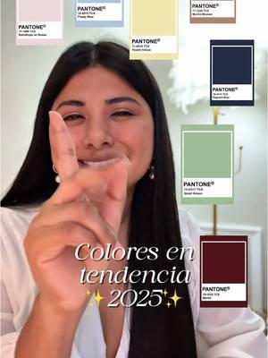 Colores tendencia 2025 😍💘 #asesoriadeimagen #coloresentendencia #2025 #trendy #asesoradeimagen #colores #color #imagenpersonal #personalshopper 