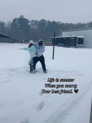 I love you 🖤 #snowday #louisiana #marriedlife #BestFriends #marriagegoals #sneaux #husbandandwife 