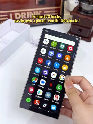 Incredible value! A 1000-dollar phone for just 70 bucks #smartphone #phone#mobilephone #gift #bargain#TikTokShop#tiktokmademebuyit