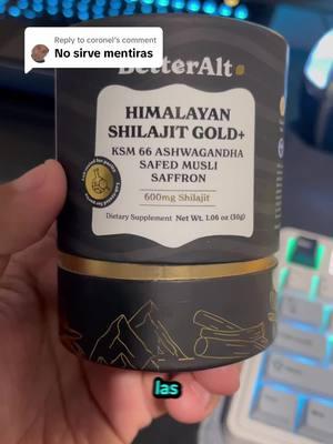 Replying to @coronel #shilajit #testosteronebooster Los resultados pueden variar, consulta a tu medico antes de usar este producto **Results may vary, do your own research** #menhealth 