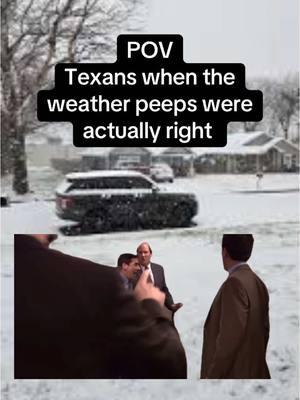 CANCEL SCHOOLS, CLOSE THE STORES, STAY INSIDE….all for .5” of show that doesn’t even stick around lol #Meme #MemeCut #memenatal #snow #texascheck #texasgirl #texasweather #texasweatherbelike #snowday #schoolsclosed #whatsnow 