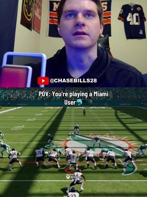 Regs game against a Dolphins User🐬 #fyp #madden #madden25 #ultimateteam #madden25gameplay #nfl #football #chasebills28 #chicagobears 