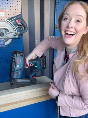 New Bosch Narrow Crown Stapler! Iconic! My face says it all!  Got my hands on the GTH18V-18M from @boschtoolsna today at @worldofconcreteshow ! Absolutely beautifully designed nailer with some really innovative design on the grip to improve the overall ergonomics and balance of this nailer. For crown install, upholstery, fencing, you name it- this is definitely one to add to the bucket list!  18 GA narrow crown stapler with single fire and bump mode, and compatible with fastener lengths of 9.5 to 38 mm.  #boschtools #boschtoolsna #worldofconcrete #worldofconcrete2025 #newtools@Bosch Power Tools 