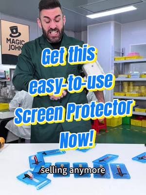 The reason why the phone is still new after being used for a long time is because this screen protector protects the screen from scratches, makes it silky smooth to use, and  it is fingerprint proof.#MAGICJOHN #MAGICJOHNofficial #tiktokmademebuyit #foryoupage❤️❤️ #screenprotector #shopvideocarnival 