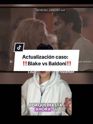 Replying to @Fanny Actualización caso:  ‼️Blake vs Baldoni‼️ #chismilingue #justinbaldoni #blakelively #ryanreynolds #itendswithus #entretenimiento #demanda #controversy 