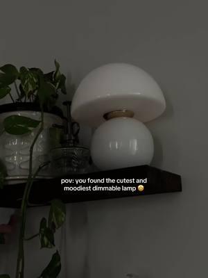 how cute is this little lamp!? 🤩 🔗in this video & in my amzn sf 🤍 #moodylighting #lowlighting 