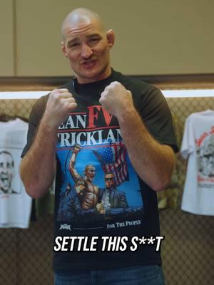 🚨 Sean Strickland wants to make a stand and bang pact with DDP. No takedowns. No grappling. Just striking. Collection goes live tomorrow. #SeanStrickland #UFC313