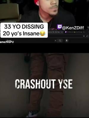 Someone give buddy some to do😂 His ahh like a OVERSIZED CHIHUAHUA 😭 #fyp #react #kai #fousey #kenzdiff #diss #like #viralvideo 